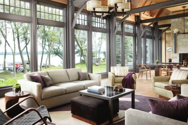 featured posts image for Sophisticated yet casual lake house offers tranquil getaway in Wisconsin