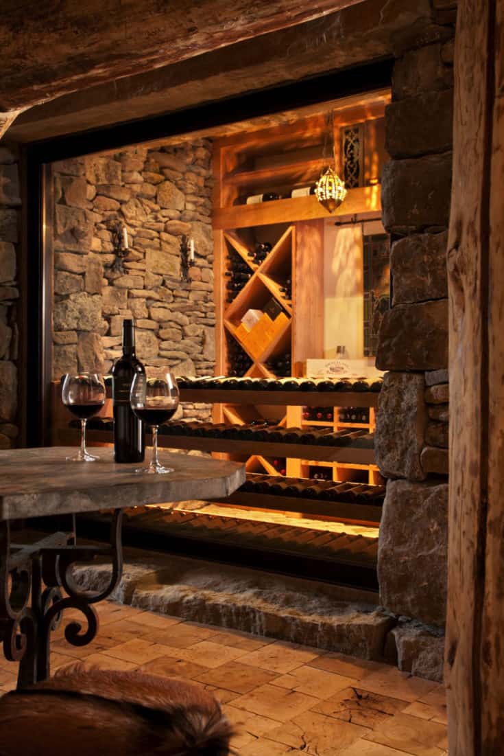 Step into this dreamy Big Sky mountain cabin with rustic luxe interiors