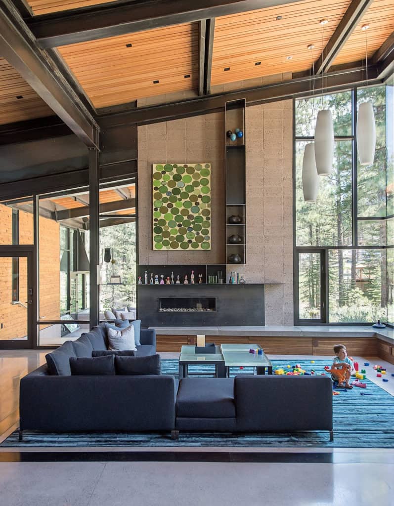 A modern forest sanctuary in the breathtaking pines of Truckee, California