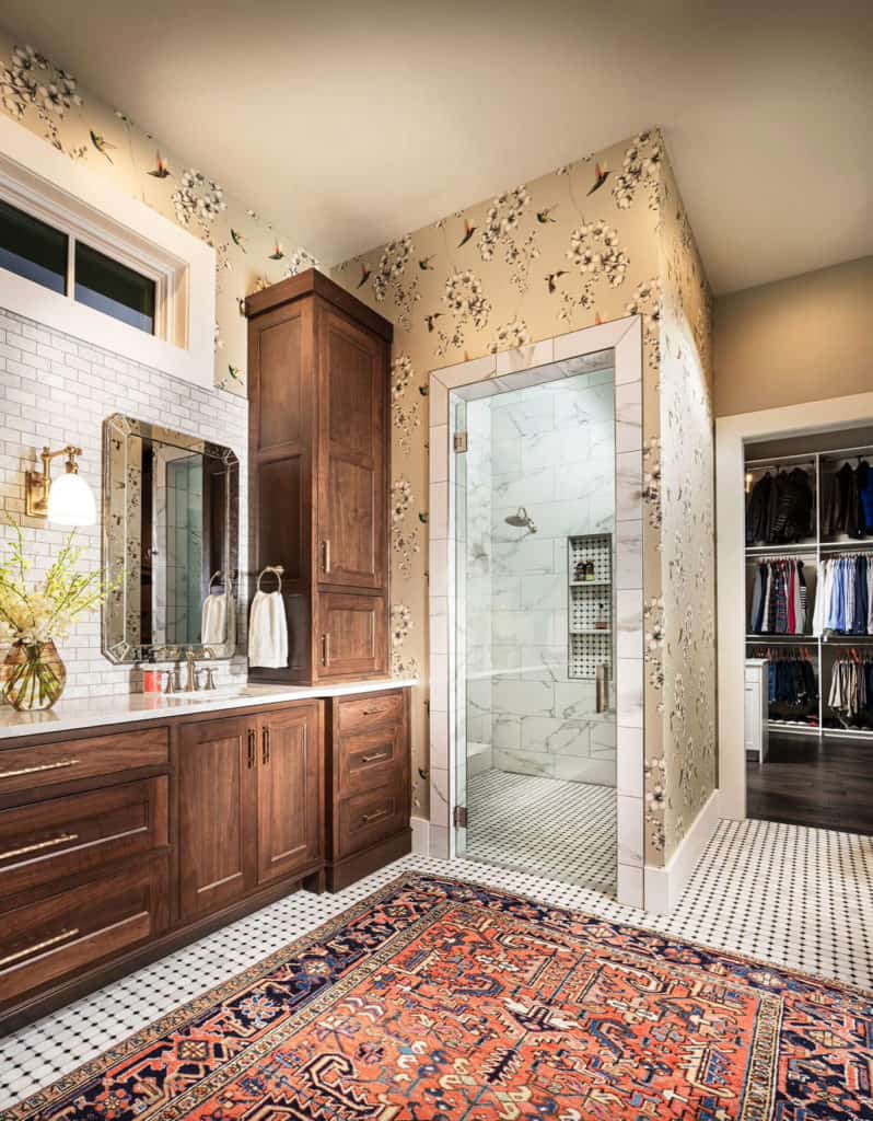 Tour this beautiful stone house in Missouri with warm and inviting ...