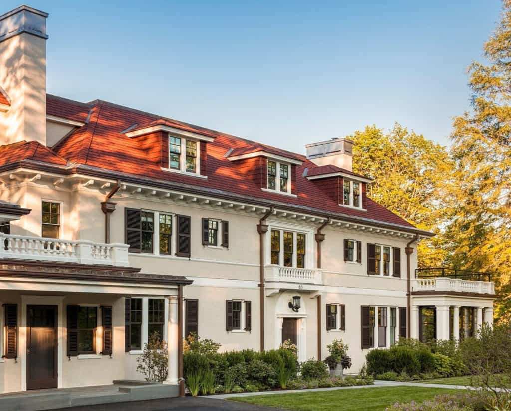 Gorgeous transformation of historical colonial style home in New England