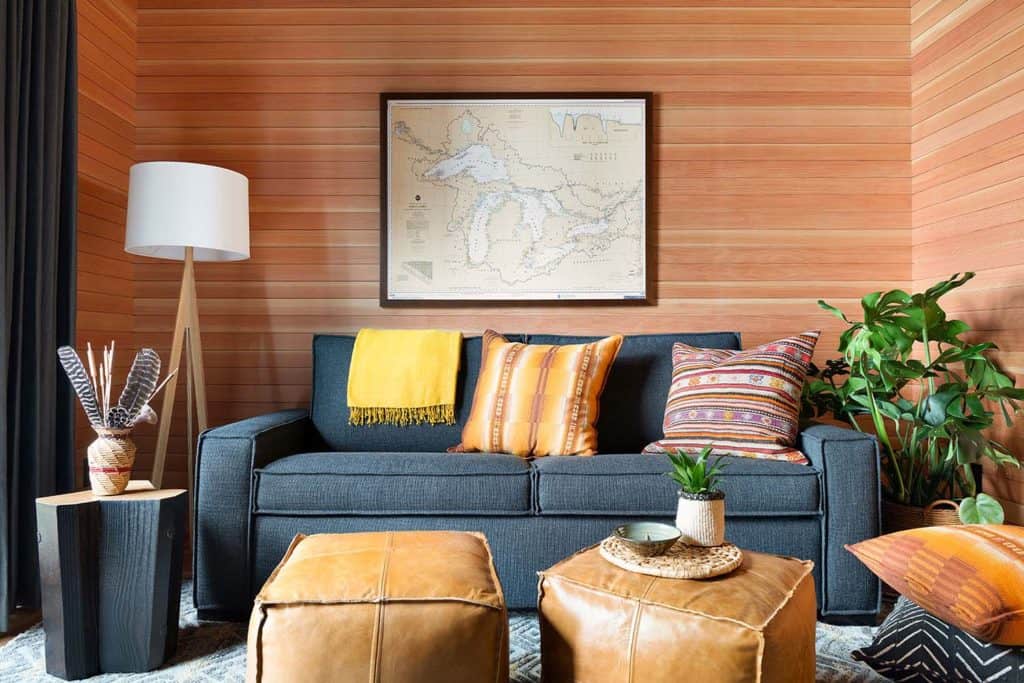 This breathtaking lakeside family retreat has serene views over Lake Huron