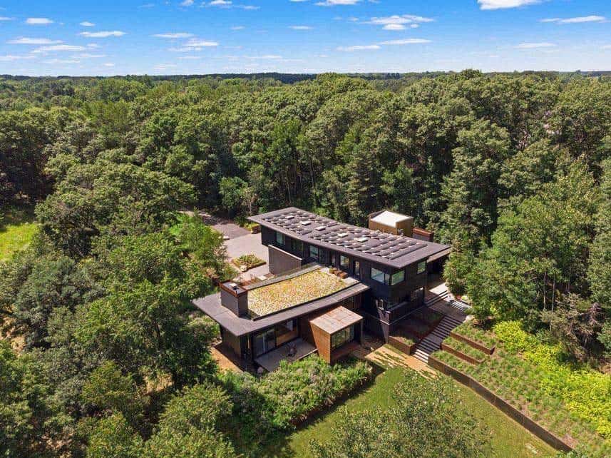 modern-lakefront-home-exterior-green-roof