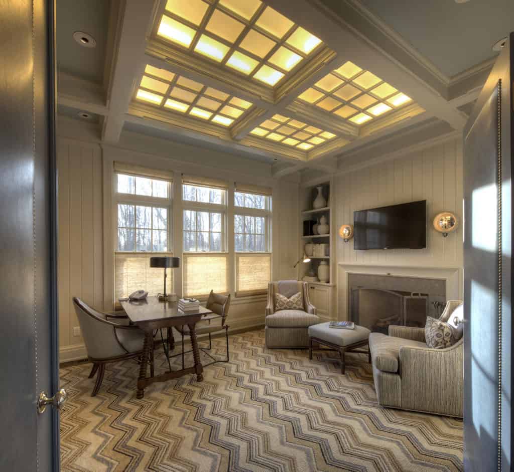 Step into this shingle-style home perched on the serene shores of Lake ...