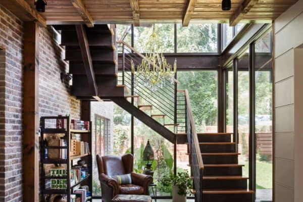 featured posts image for Contemporary home with a rustic twist in a historic Texas neighborhood