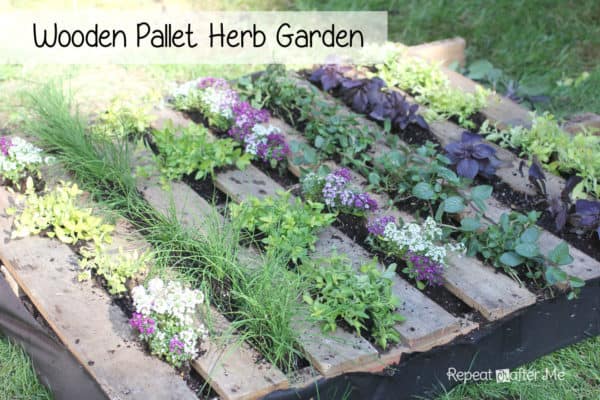 21 Spectacular Recycled Wood Pallet Garden Ideas To DIY