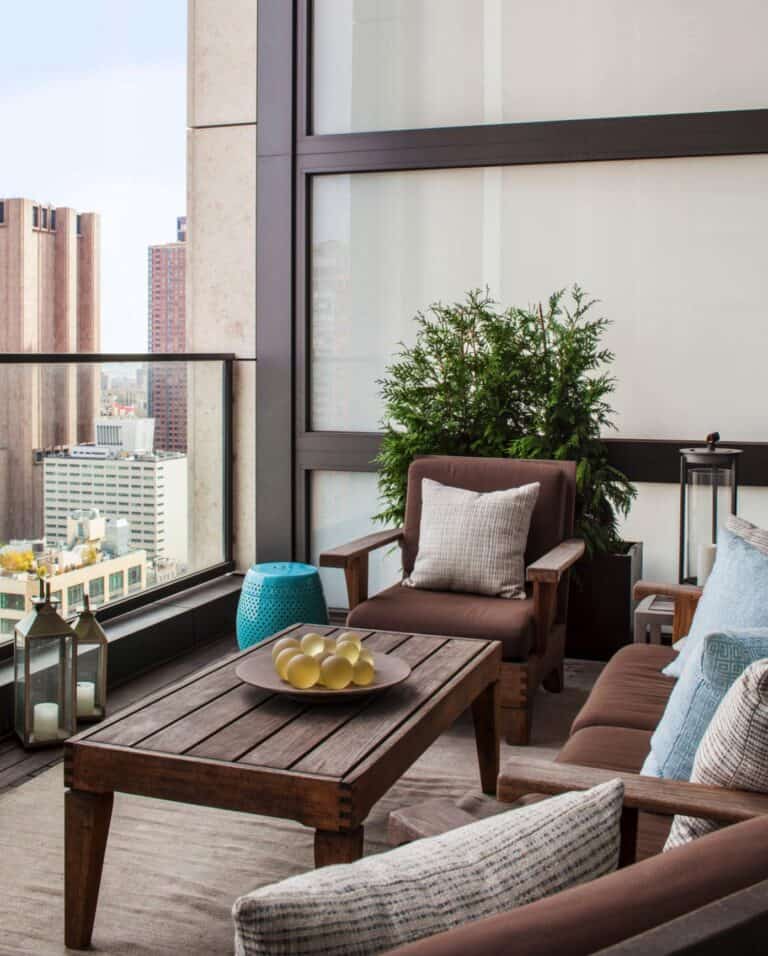 21+ Incredibly Inspiring Apartment Balcony Design Ideas