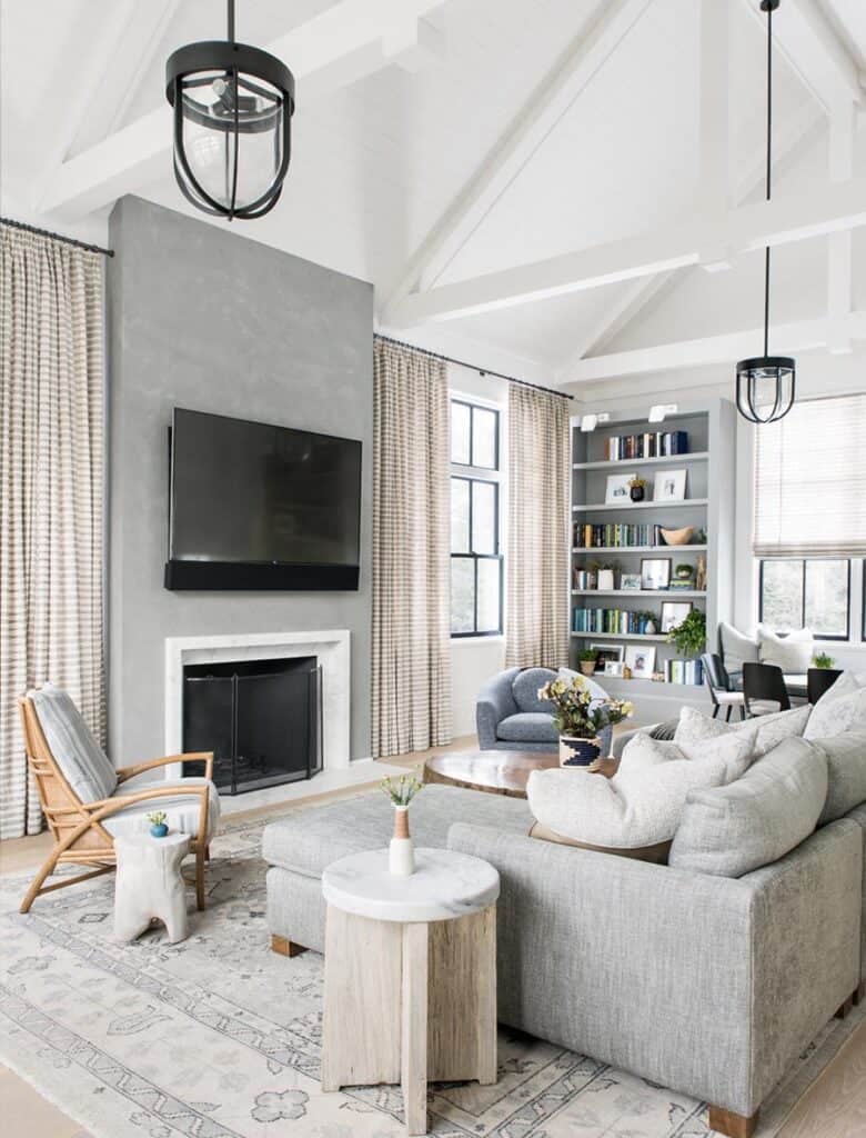 A blissful modern farmhouse in an idyllic setting of Westchester County