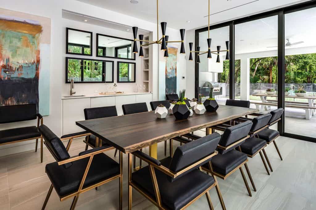 Take a peek inside this stunning Florida home with modern luxury spaces