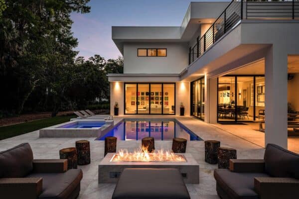 featured posts image for Take a peek inside this stunning Florida home with modern luxury spaces