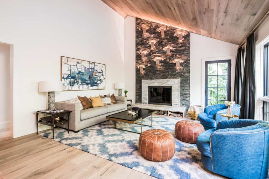 A Vermont ski house transformed with luxurious mountain inspired design