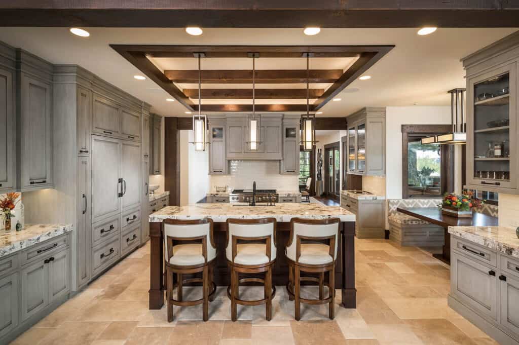 Breathtaking mountain estate in Utah surrounded by a grove of aspens