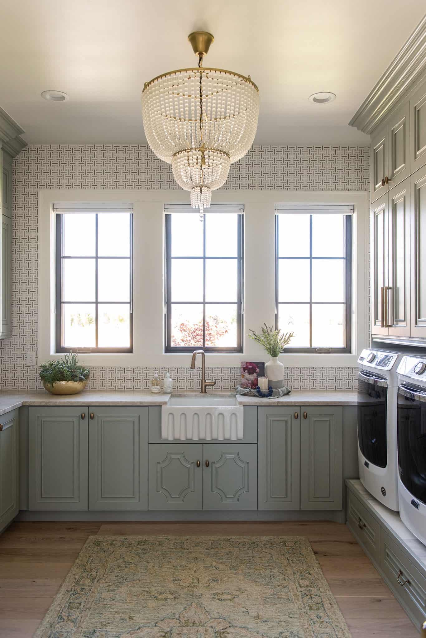 transitional-laundry-room