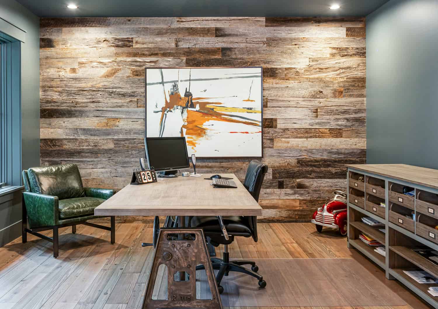 rustic-contemporary-home-office