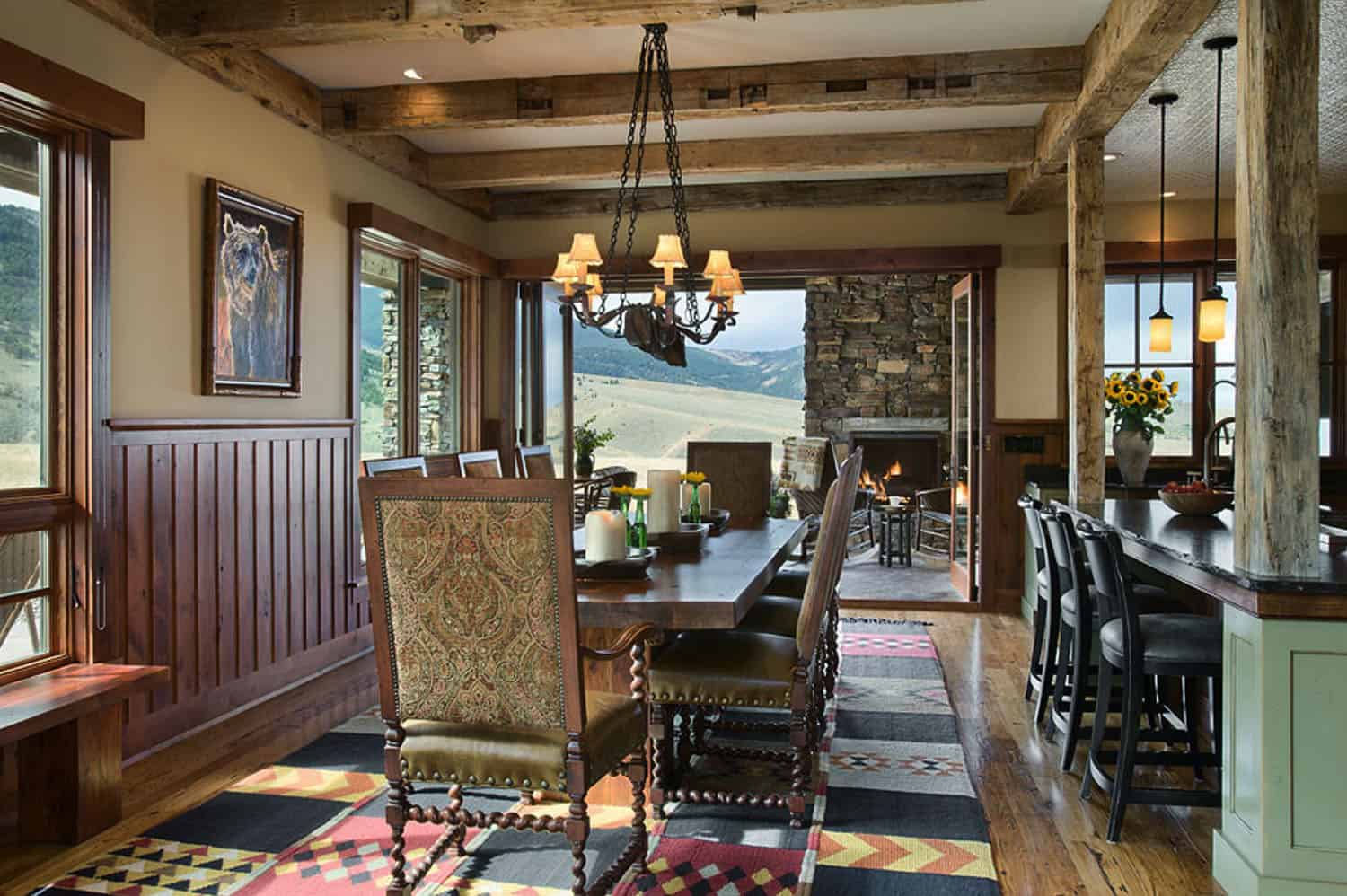 rustic-dining-room