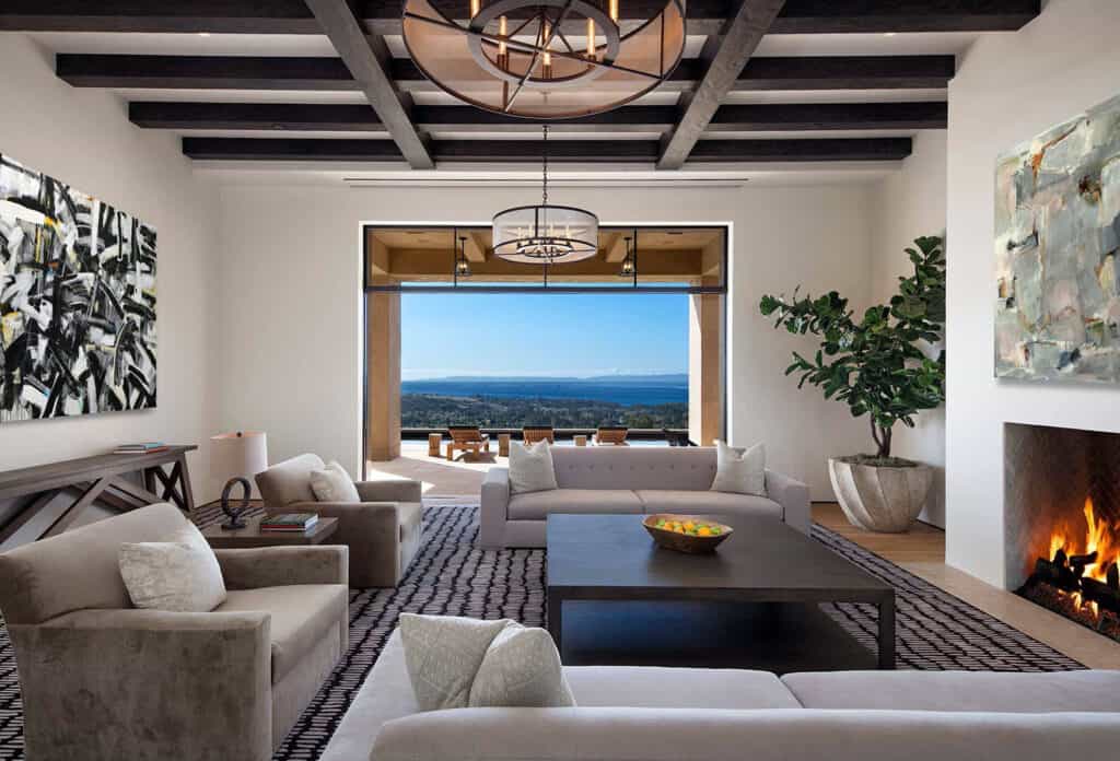Luxury hilltop residence embraces scenic landscape in Santa Barbara