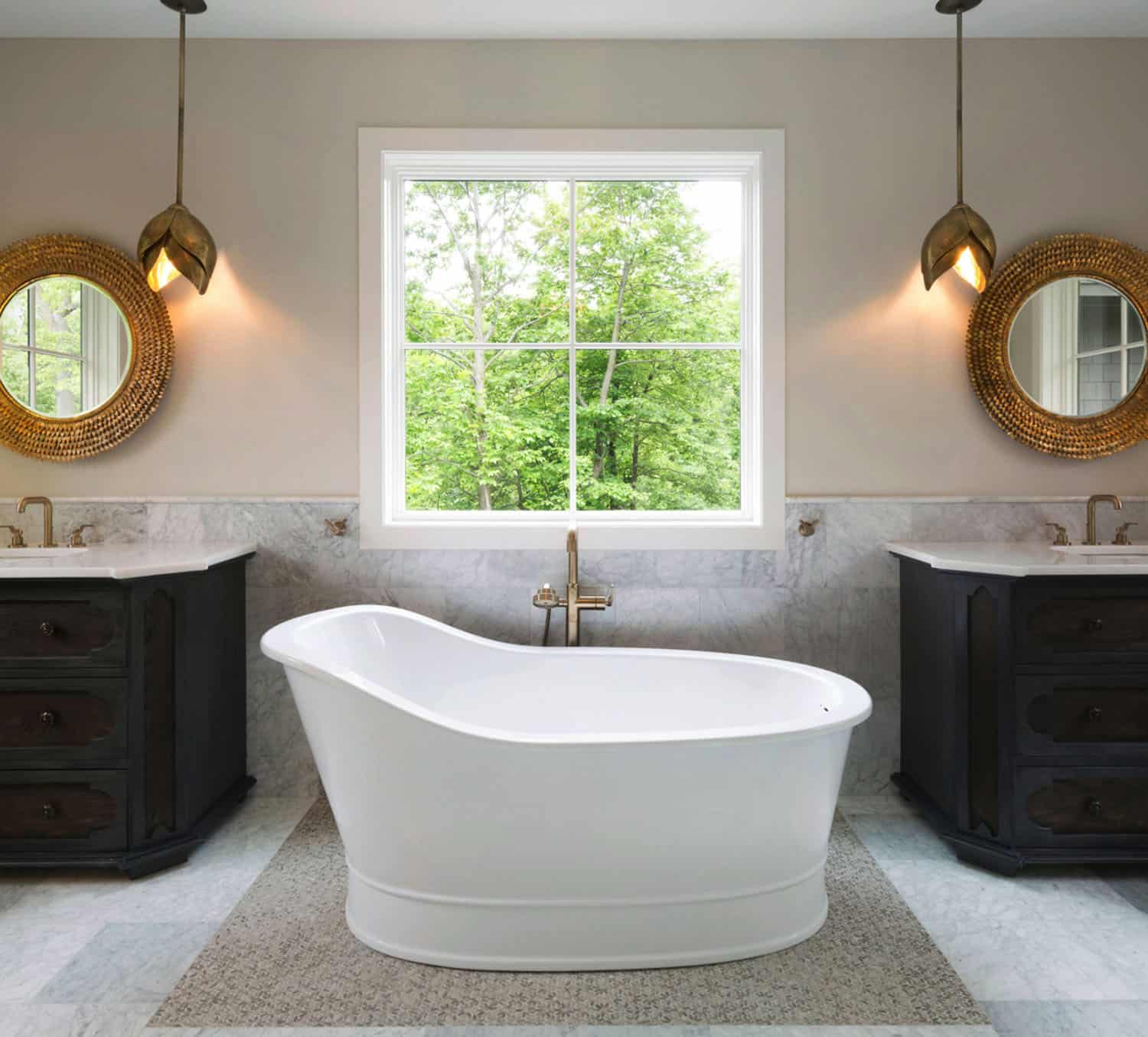 transitional-bathroom