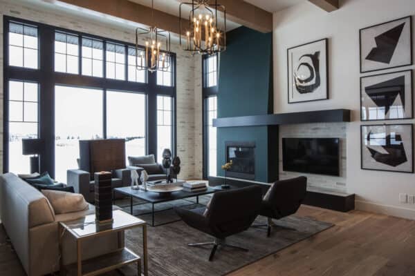 featured posts image for Inspiring contemporary home with gorgeous industrial accents in Alberta