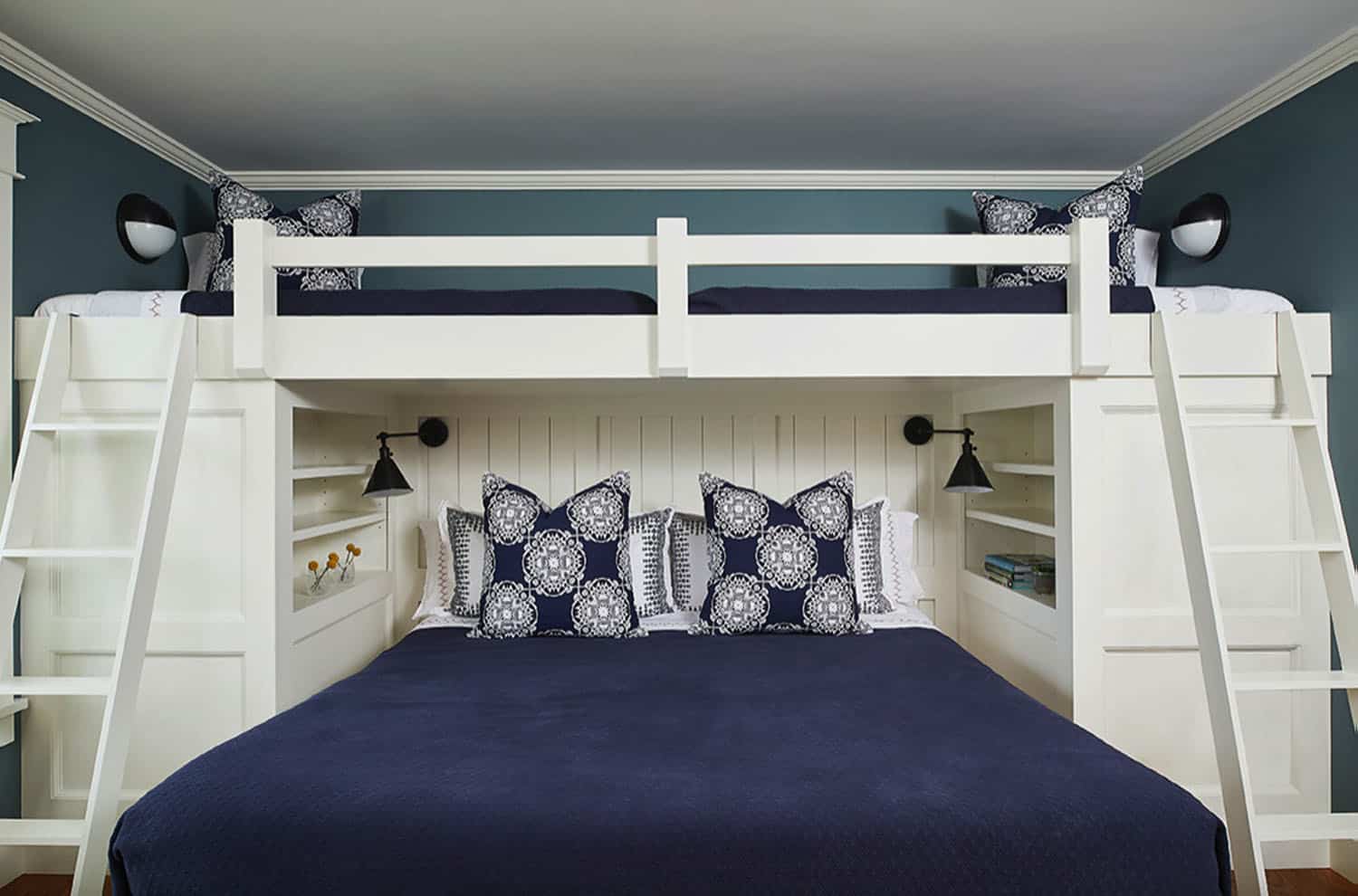 rustic-modern-bunk-bedroom