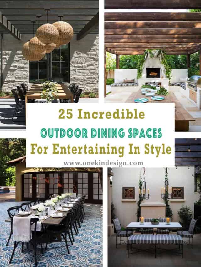 View of 25 Incredible Outdoor Dining Spaces For Entertaining In Style
