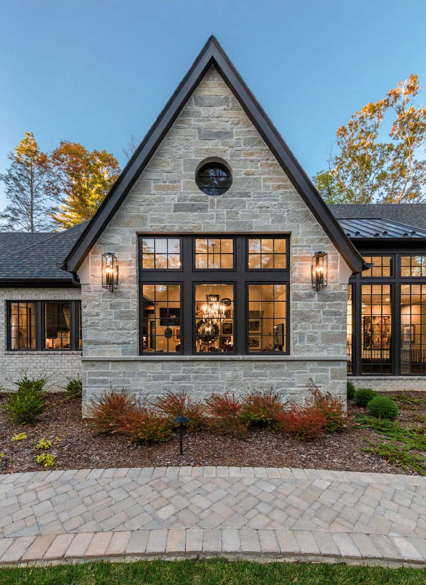 French-contemporary-home-exterior