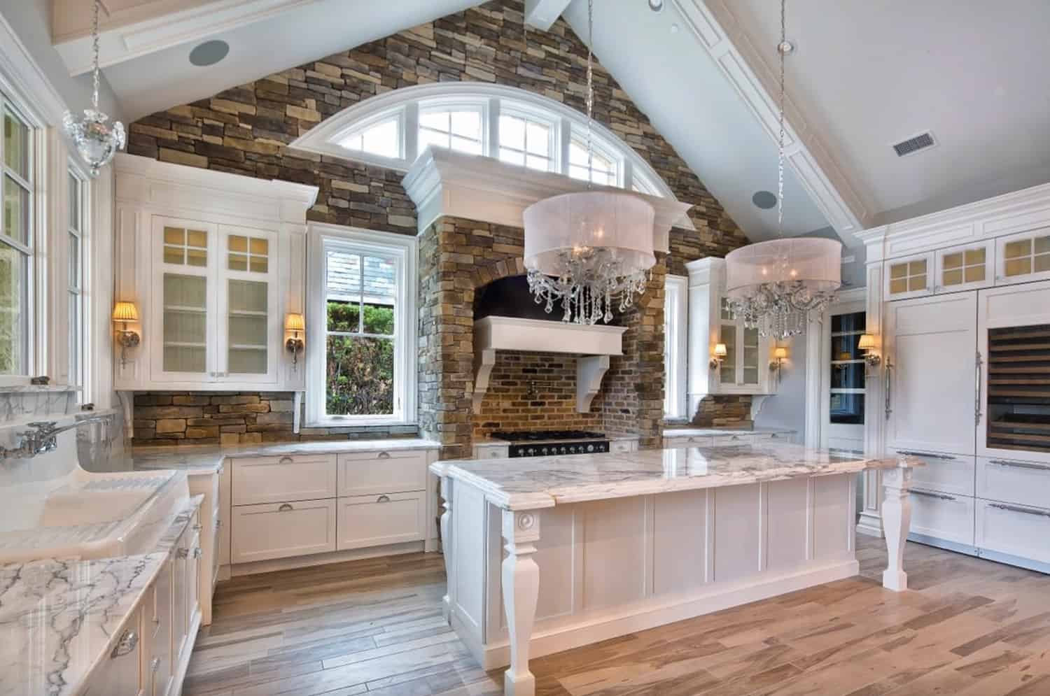 rustic-stone-wall-kitchen