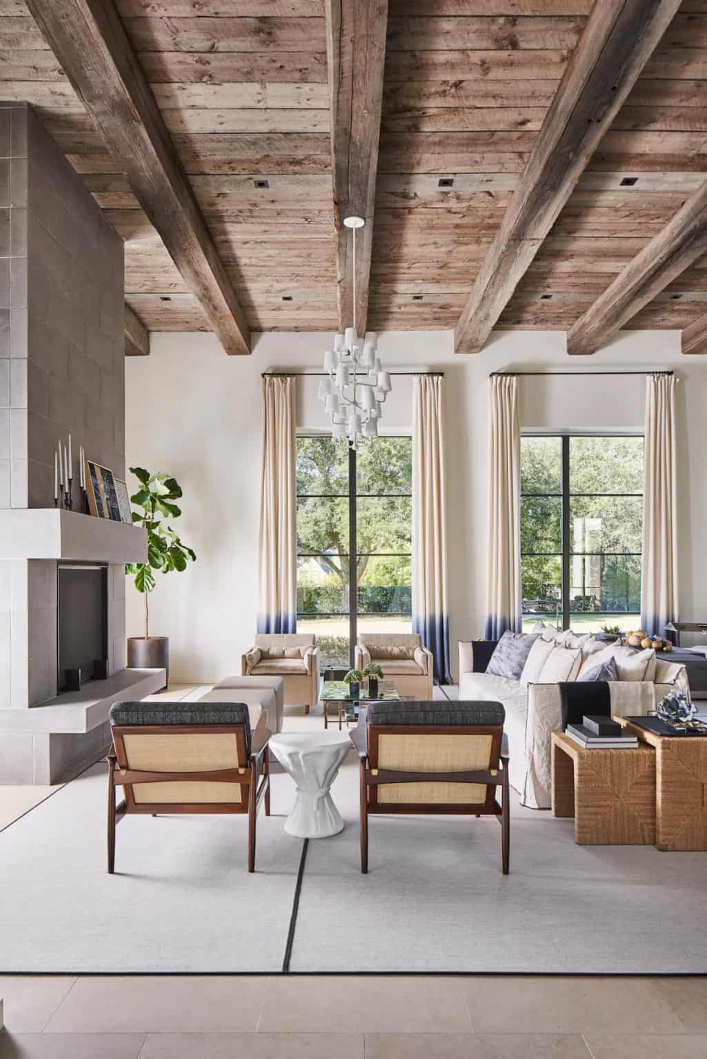 Inside a luminous family home in Texas with exhilarating design details