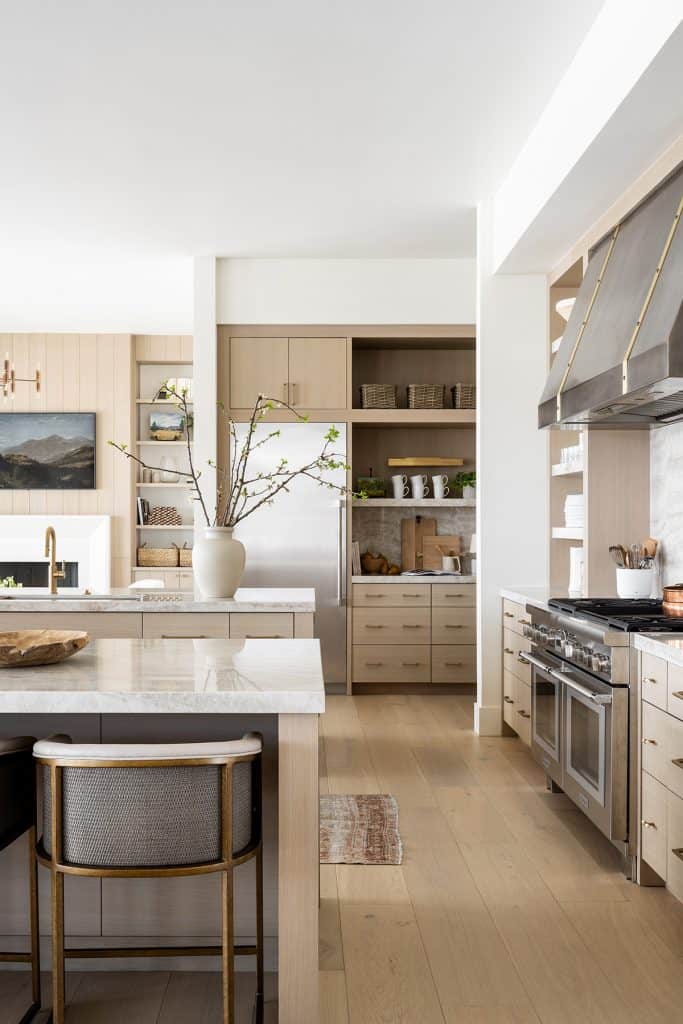 Step inside this incredibly dreamy Utah home with snowy mountain views