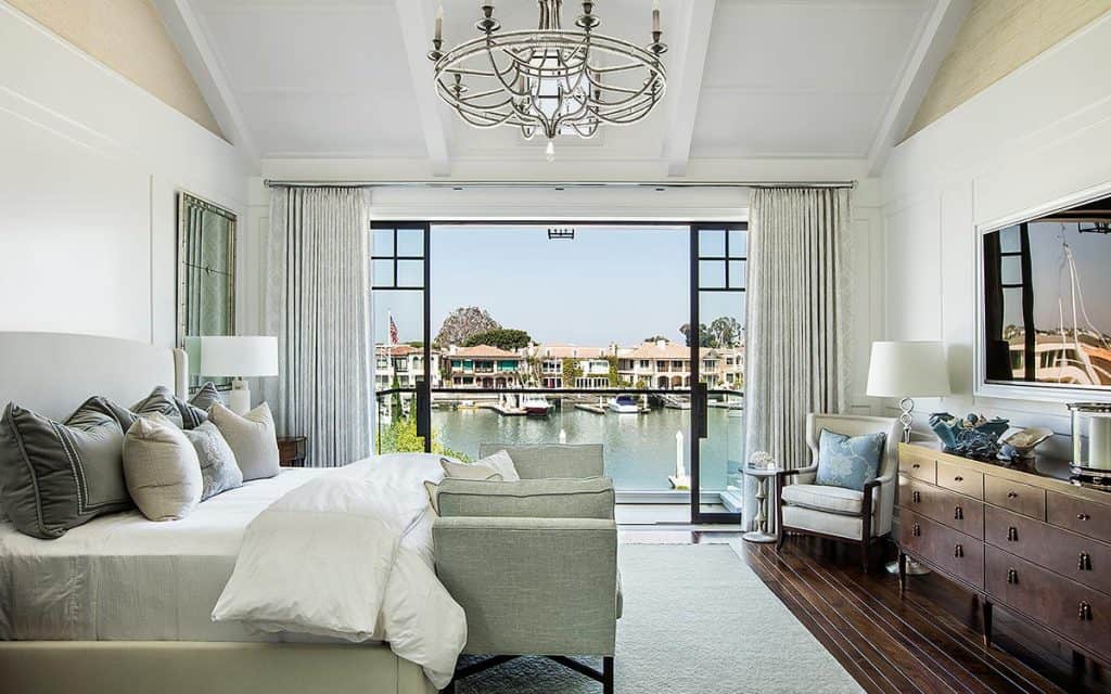 Tour this spectacular traditional waterfront dream home on Harbor Island