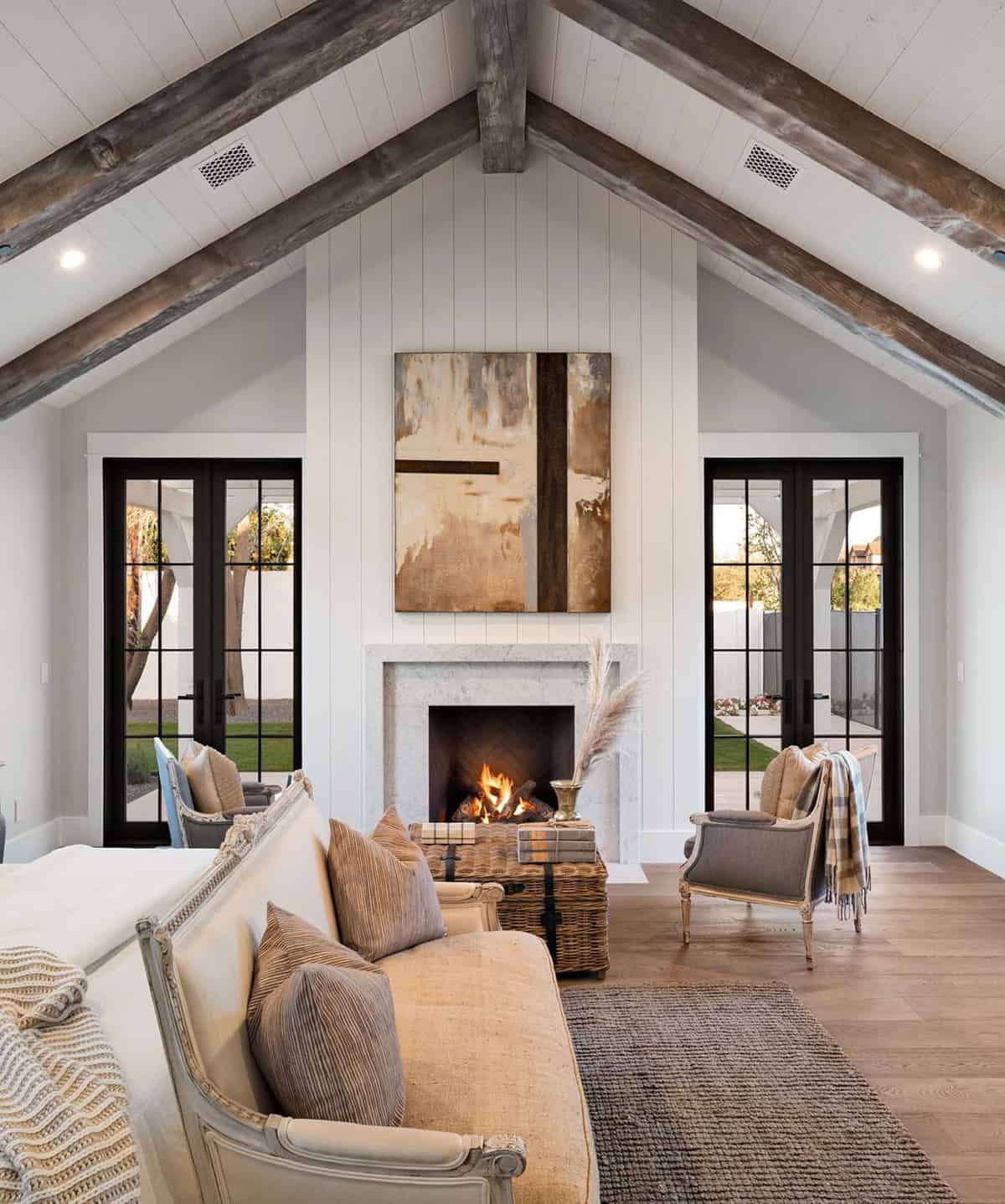 farmhouse-bedroom-with-a-fireplace