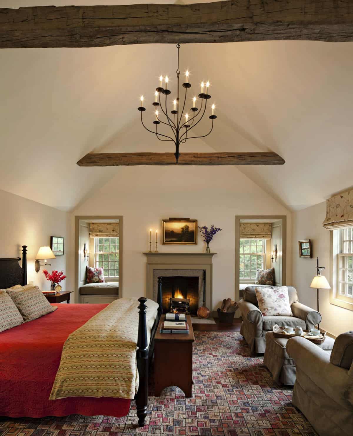 farmhouse-bedroom-with-a-fireplace