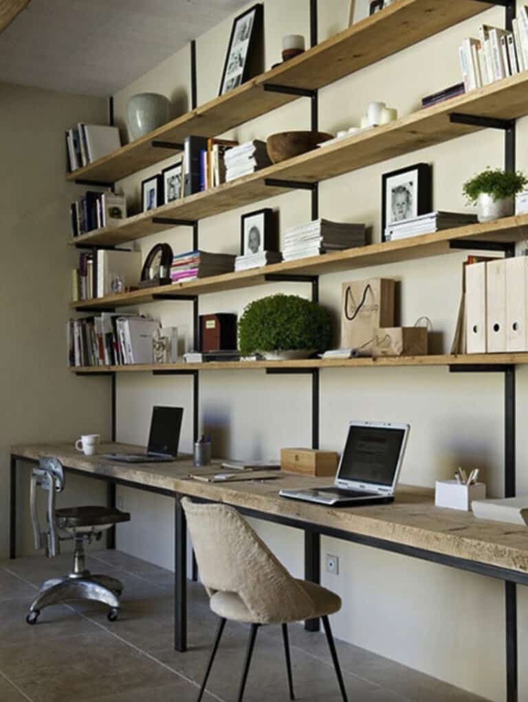 22 Awesome Home Office Bookshelf Design Ideas For Your Home