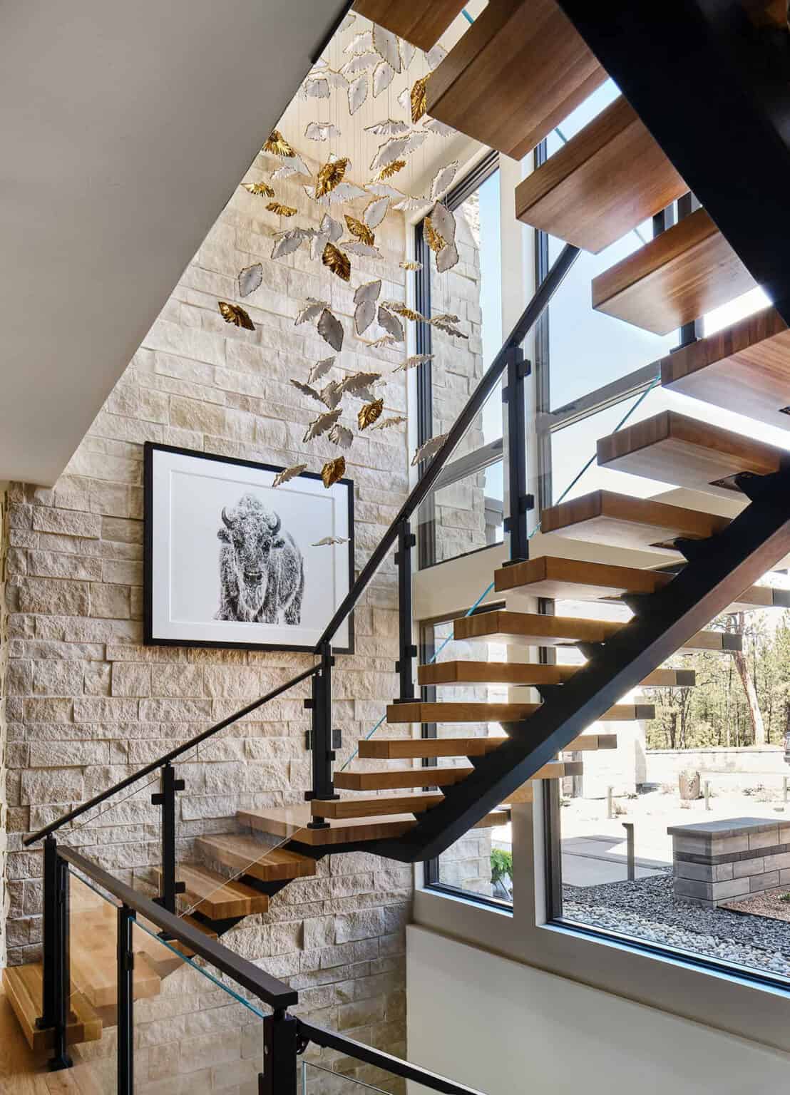 Impressive mountain home with luxury details in the Rocky Mountains