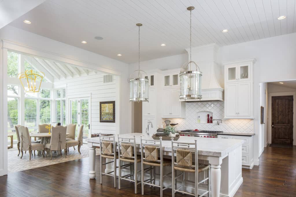 A modern craftsman farmhouse style home with beautiful details in San ...