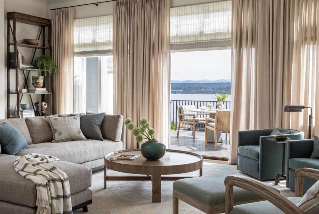 A Mediterranean style hillside home in Seattle is the ultimate bachelor pad