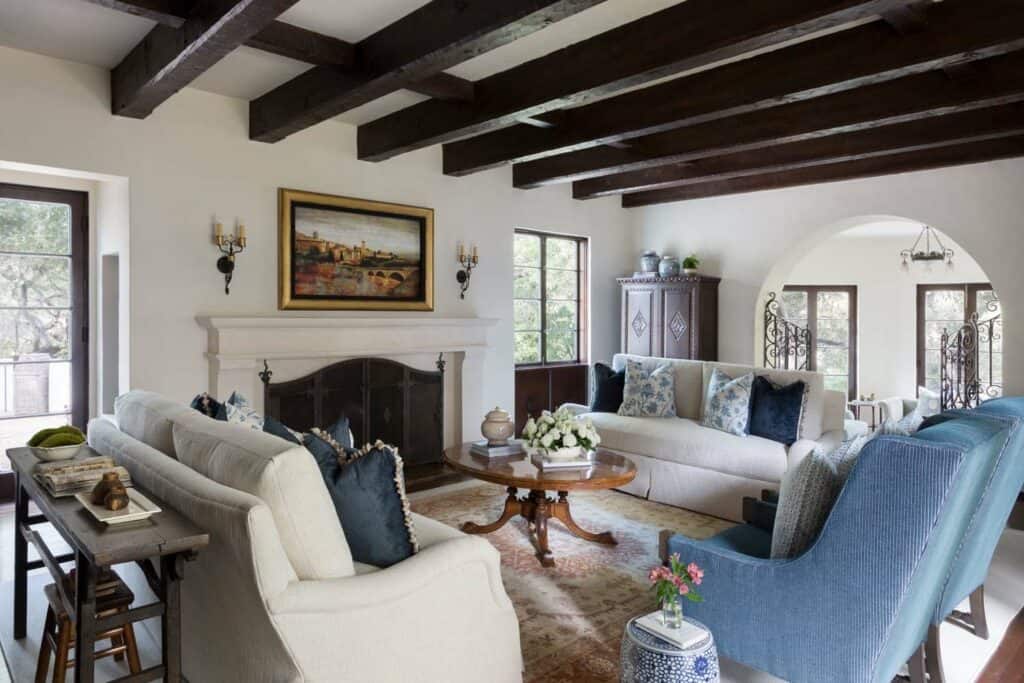 Tour this stunning Spanish house renovation in La Cañada, California