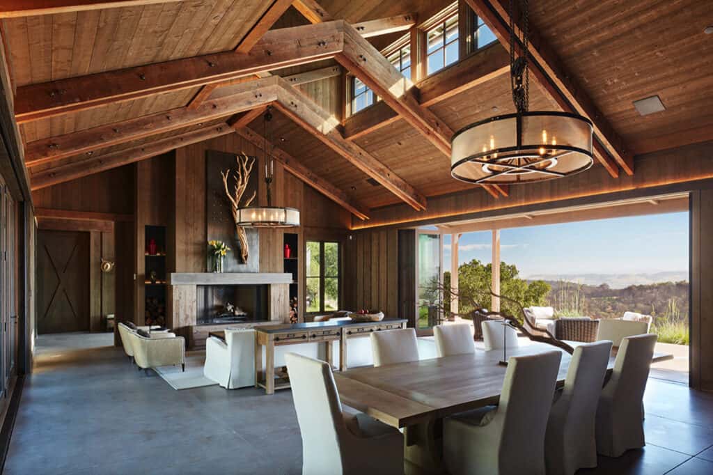 Take a peek inside this spectacular Sonoma wine country farmhouse