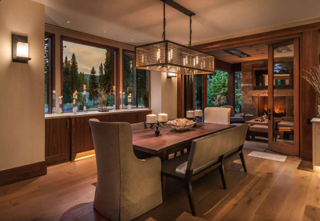 A stylish Martis Camp mountain retreat where rustic meets contemporary