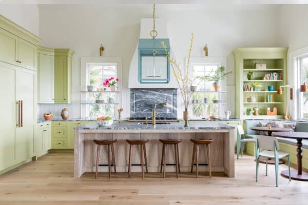 featured posts image for Tour this stunning Kiawah Island beach house with pops of color