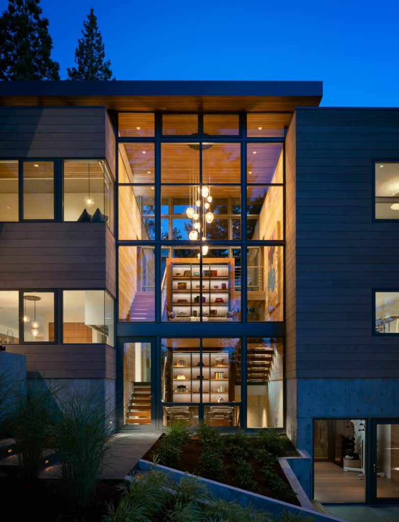 Step inside a contemporary yet inviting home in the Willamette Valley