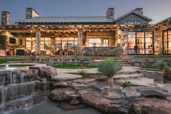 featured posts image for A modern ranch home perched on a Texas hilltop has picturesque views