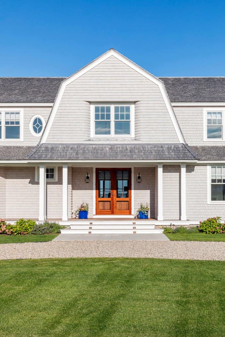 Step inside this New England seaside retreat with charming interiors