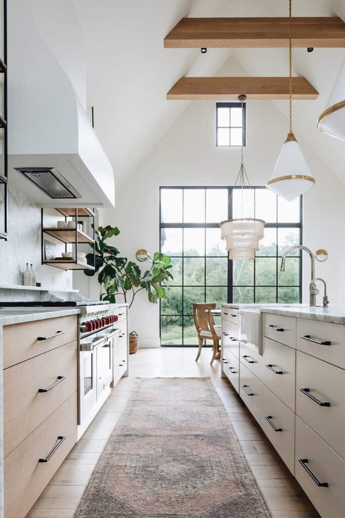 A stunning Belgian farmhouse style with a contemporary twist in Chicago