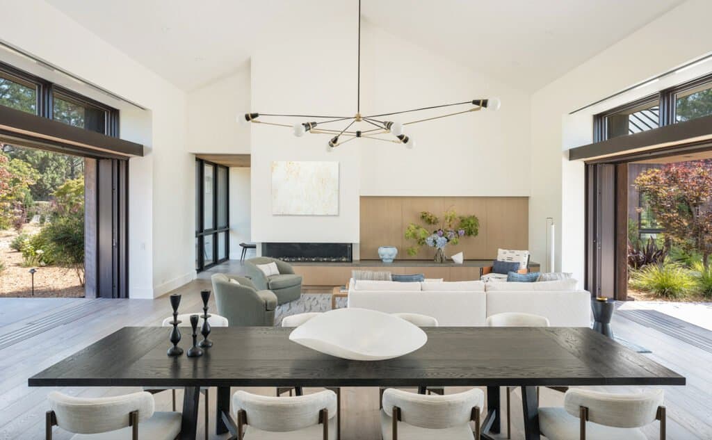 Inside a stunning modern farmhouse retreat in California Wine Country