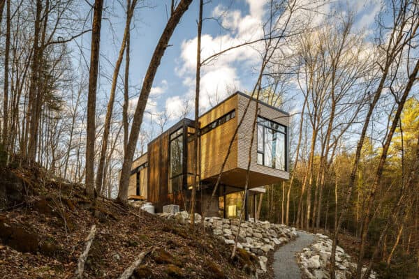 featured posts image for A nature inspired cottage retreat embedded in the Canadian Shield