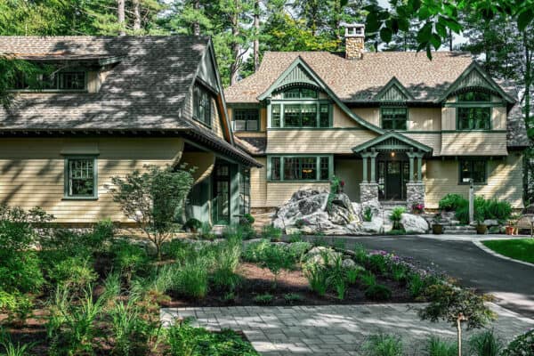 featured posts image for Dreamy lakeside craftsman home in New Hampshire with peaceful views