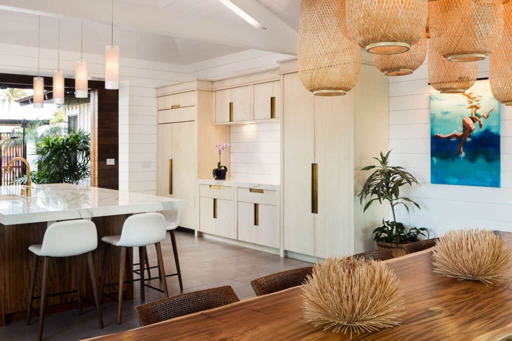 This amazing Hawaii beach house is designed for indoor outdoor living