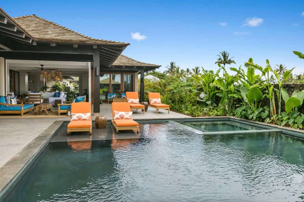 This amazing Hawaii beach house is designed for indoor outdoor living