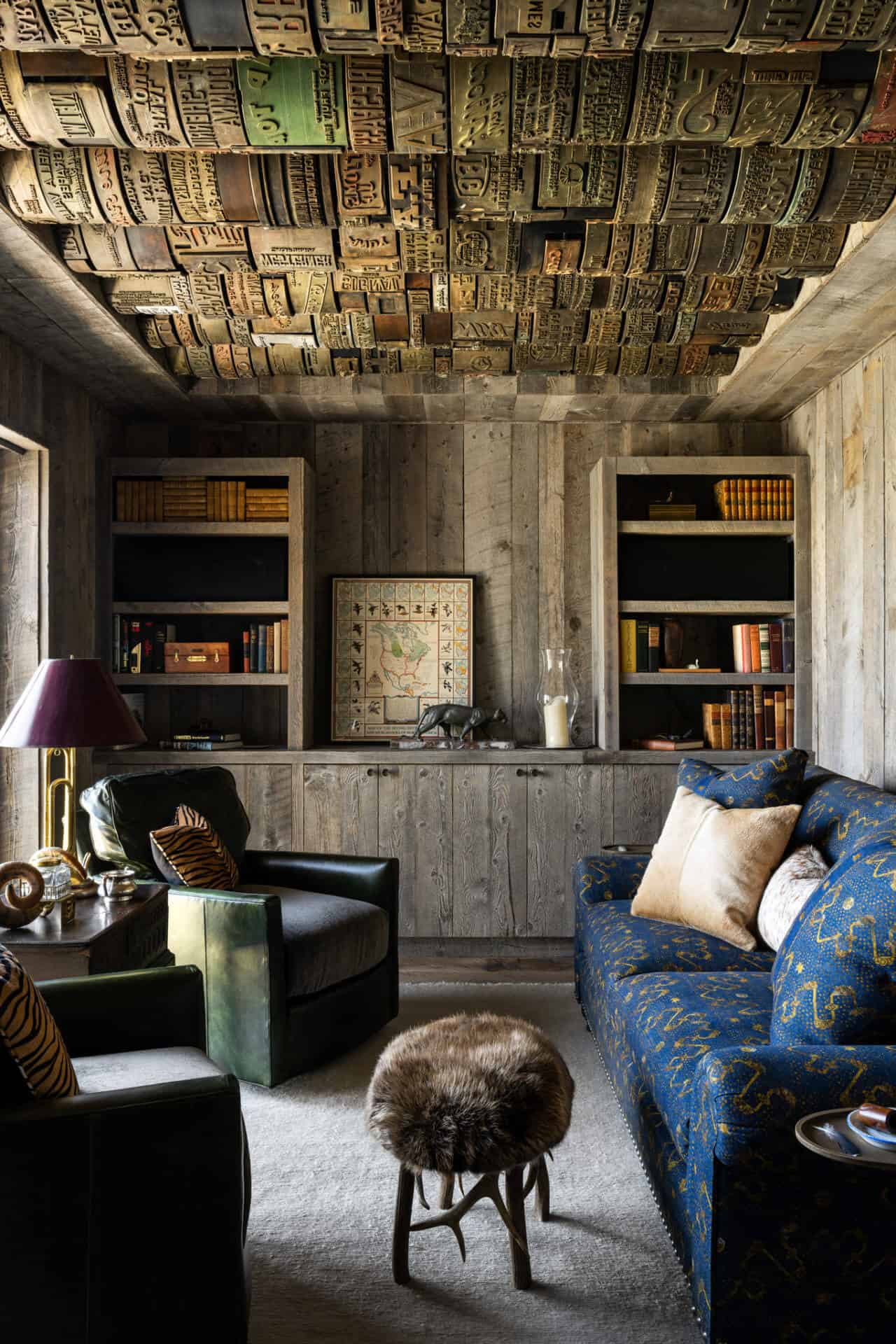 rustic-home-library