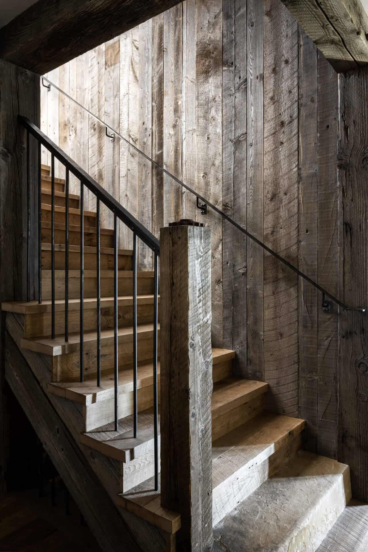 rustic-staircase